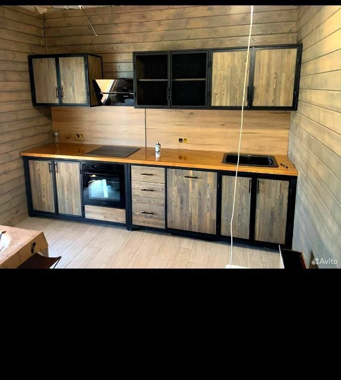 Кухня в стиле лофт